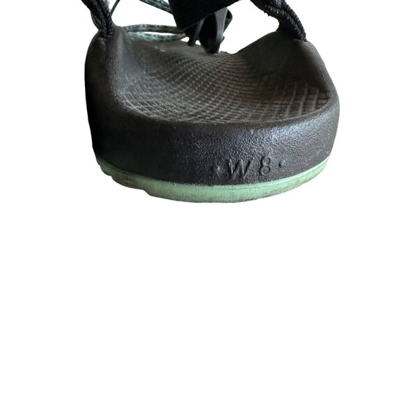 Chaco Women's Z/Cloud X Sandals Size 8 Green Non-Marking Sole Adjustable - Picture 4 of 6